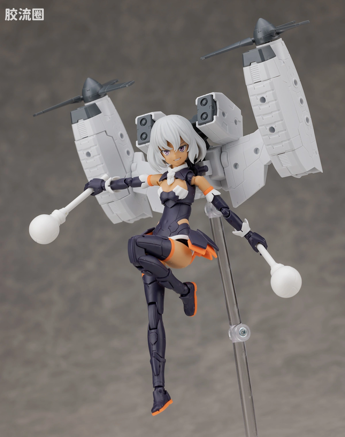 30MM 1/144 Extended Armament Vehicle EXA Vehicle(倾转旋翼机Ver.) - 图片